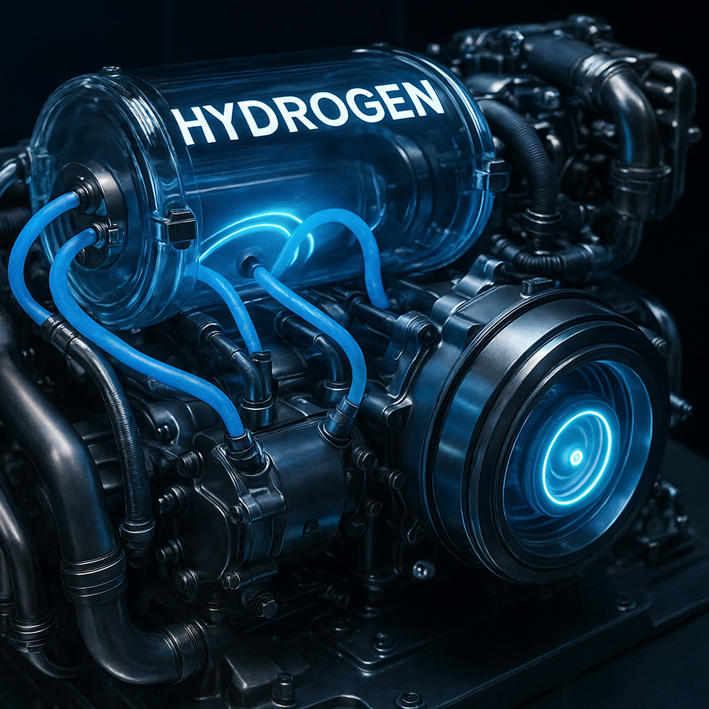 水素エンジン画像